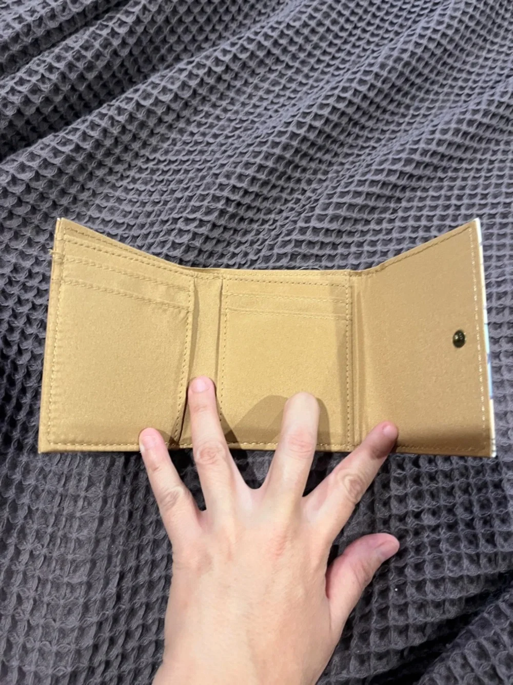 Loungefly Stitch Wallet - Blue, Tan & Pink